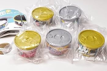 Amazon.co.jp: 猫缶風 ねこのベッド [全5種セット(フルコンプ