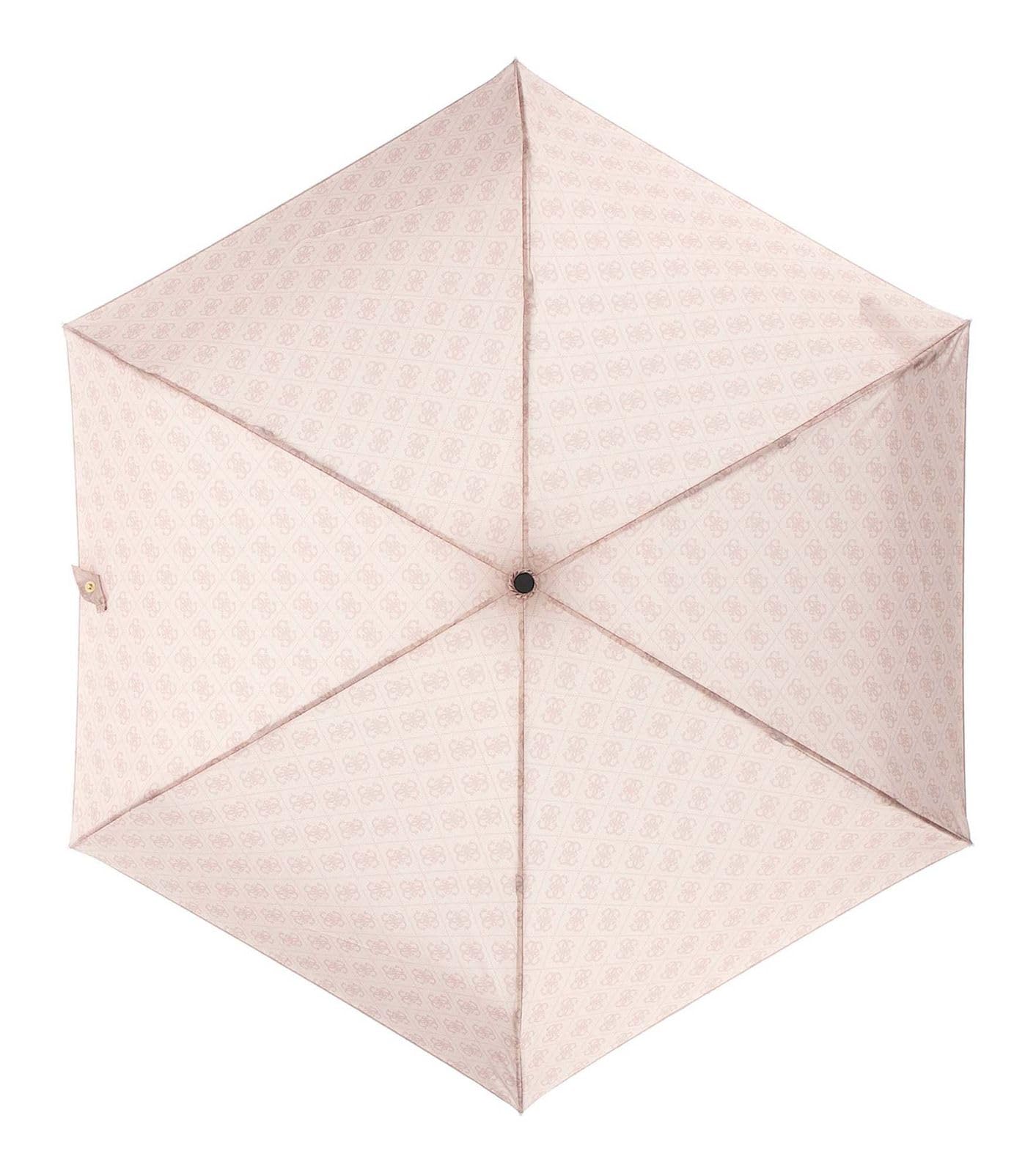 Guess Women's Rose Umbrella Mini Open Close