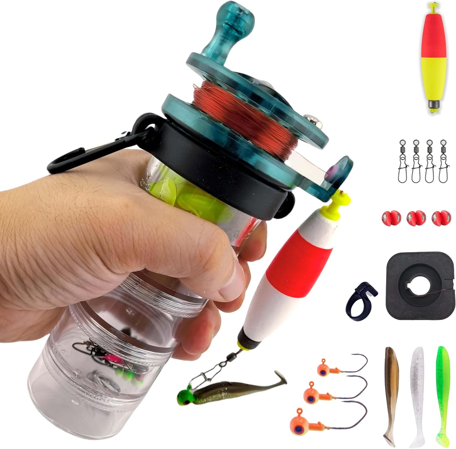 Pocket All-in-One Fishing Rod Small Pen Fishing Pole for Camping Bushcraft Survival Compact Emergency SurvivalFishingRod Fishing Gear Gifts for Starter Fisherman Survivalist Hiker Camper Pocket All-in-One Fishing Rod Small Pen Fishing Pole for Camping Bushcraft Survival Compact Emergency SurvivalFishingRod Fishing Gear Gifts for Starter Fisherman Survivalist Hiker Camper