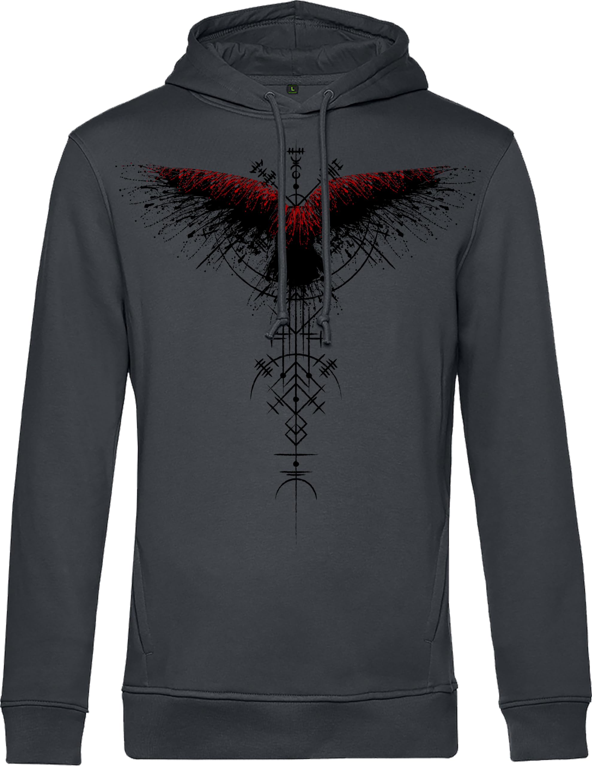 minifan Bio Berg Pullover: Berg-Gipfel - Outdoor Kapuzenpull