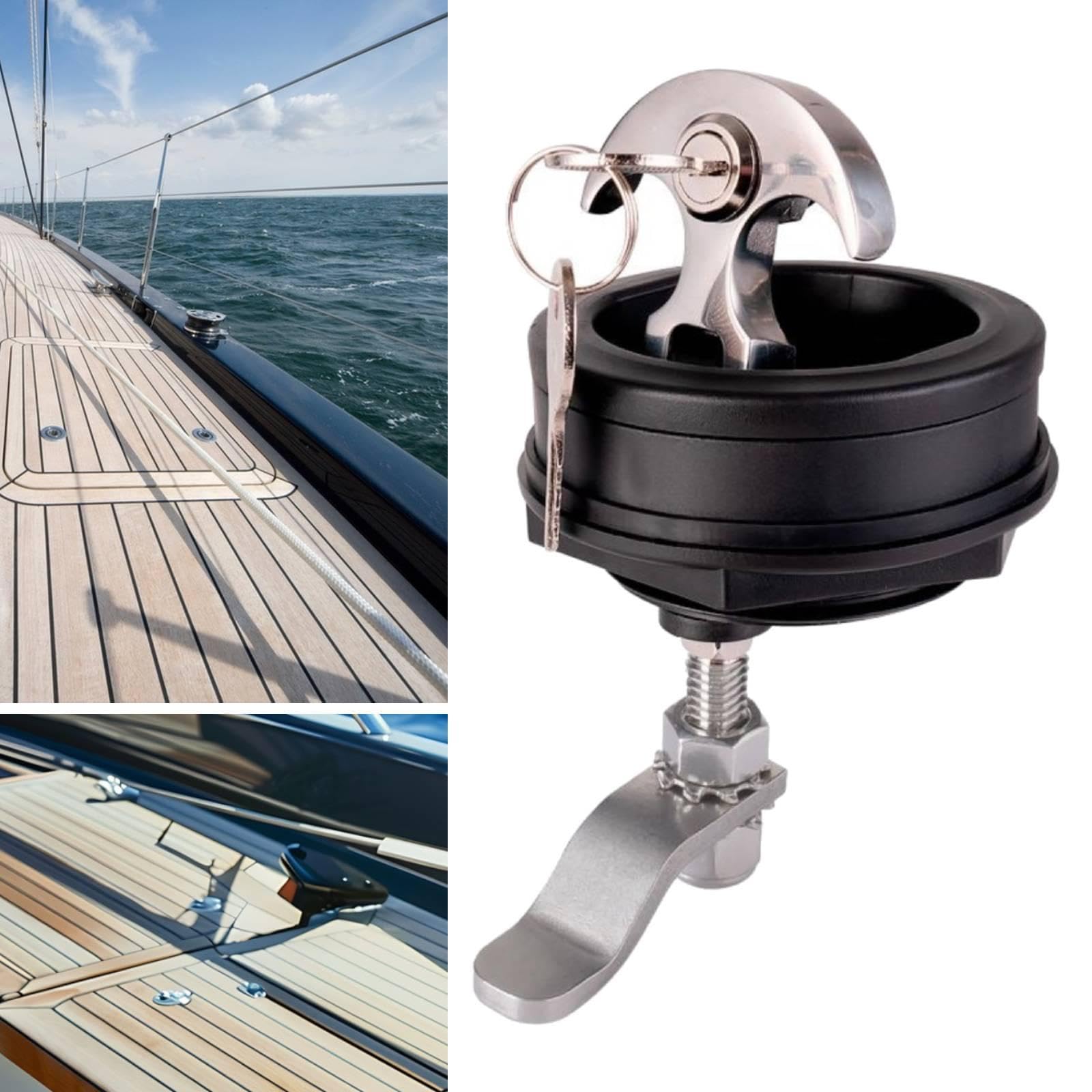 Bootsdeckverschluss, Nockenverschluss, Griff