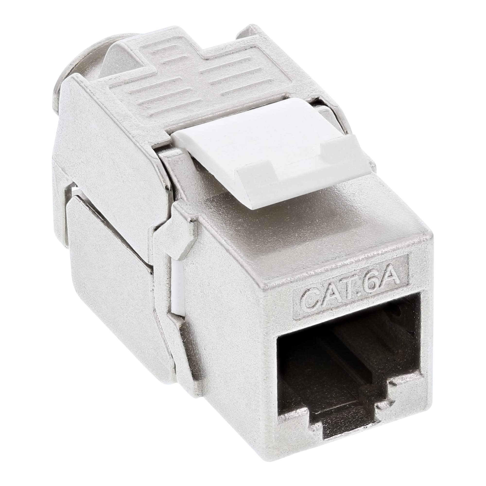 InLine Keystone 76202A RJ45 Socket/LSA Insert SNAP-In Cat.6a Slim Design