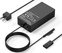 Vista 1 de Surface Pro Charger-65W Surface Charger Compatible with Microsoft Surface Pro 9,8,7+,7,6,5,4,3,X,10,Surface Book 3,2,1,Surface Go 3,2,Surface Laptop