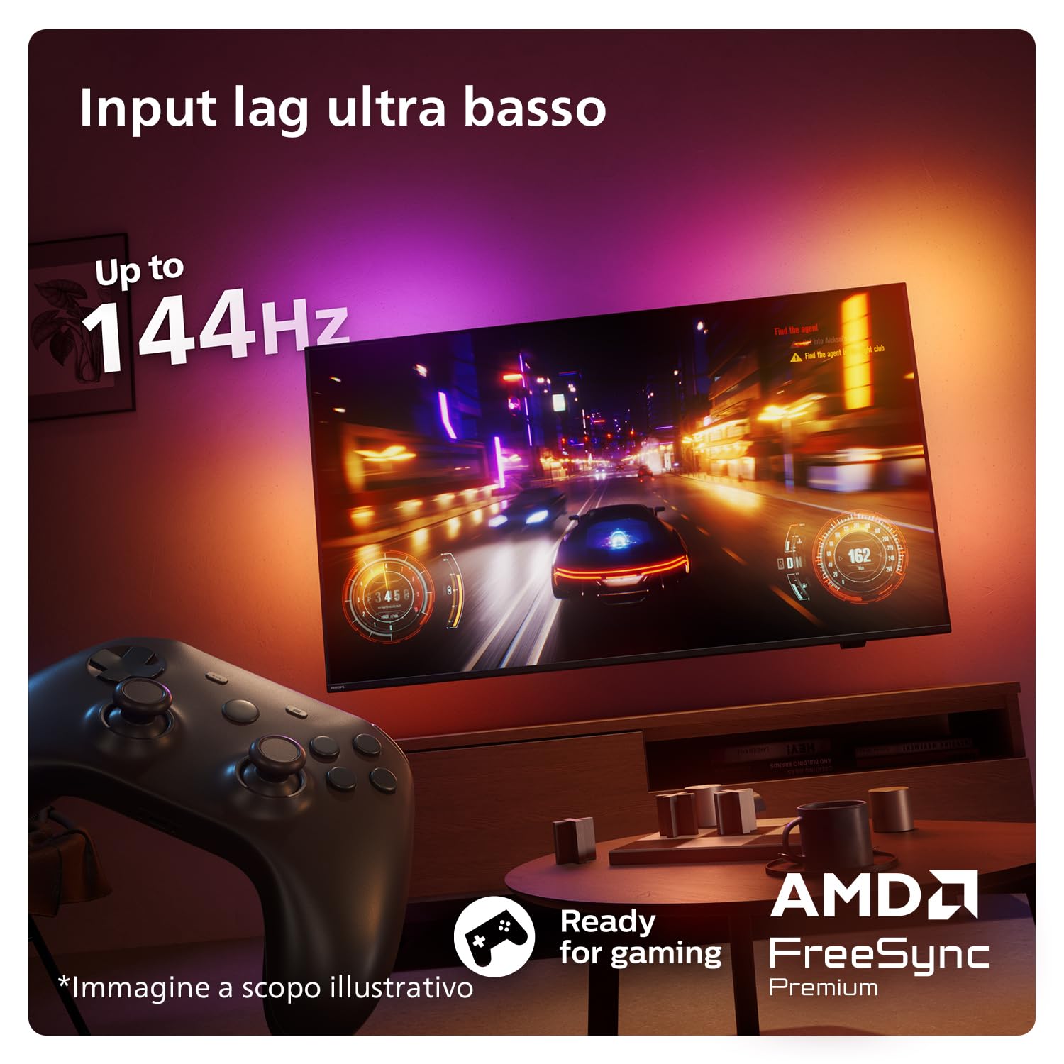 Philips Ambilight Xtra 65PML9019 4K Quantum Dot MiniLED Smart TV - Display 65’’ con processore P5 Perfect Picture Ultra HD, Titan OS, Dolby Vision e Dolby Atmos Sound - Grigio Antracite