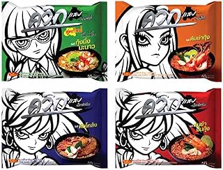 Wai Wai Quick Instant Noodles 4 Flavors