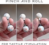 Vista 6 de Juguete sensorial para estimular el dedo de oruga de cristal para estimular la concentración