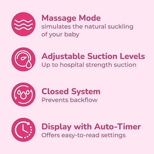 Miniatura 4 de Spectra Baby USA Sacaleche eléctrico doblesimple de uso hospitalario S2