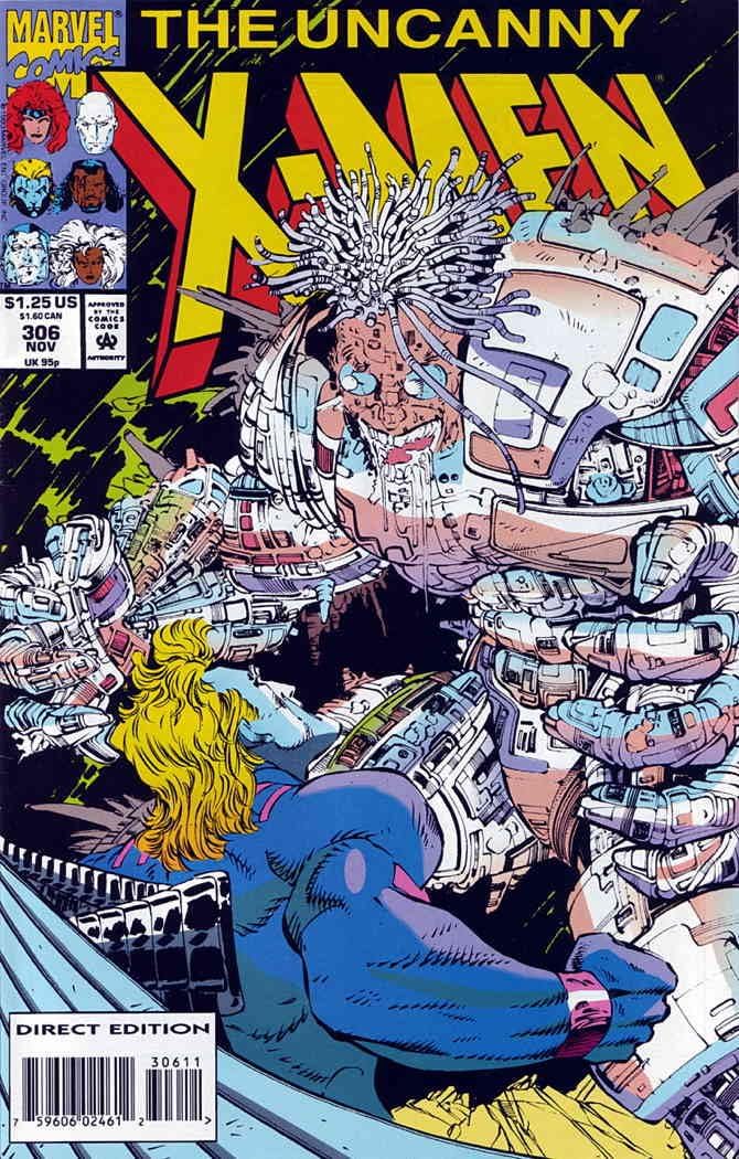 Uncanny X-Men, The #306 VF ; Marvel comic book | John Romita Jr. Thumbnail
