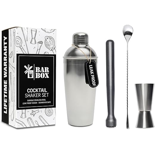 Bar Box 04-Piece Bartending Kit
