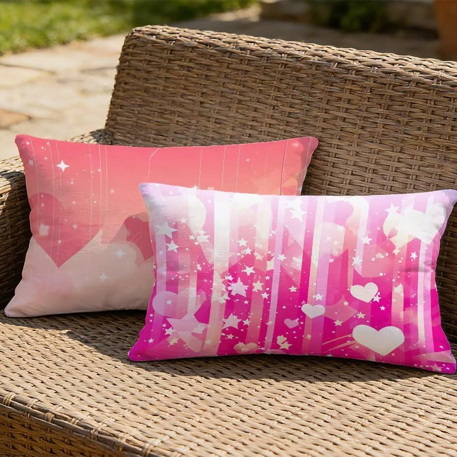 Fundas cojín de jardín impermeable 40x60 antihumedad con cremallera oculta
