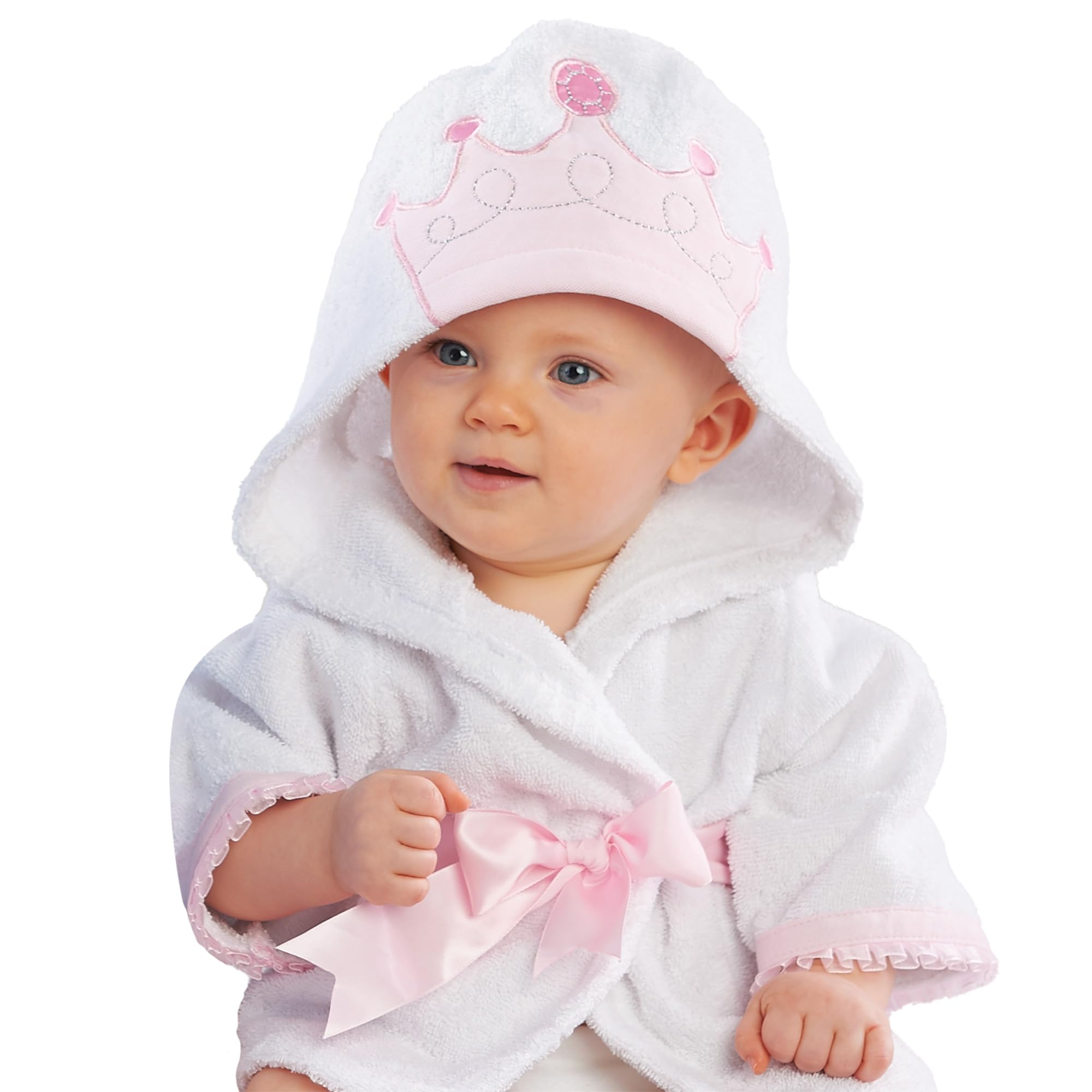 Baby Aspen Spa Bademantel mit Kapuze (Little Princess)