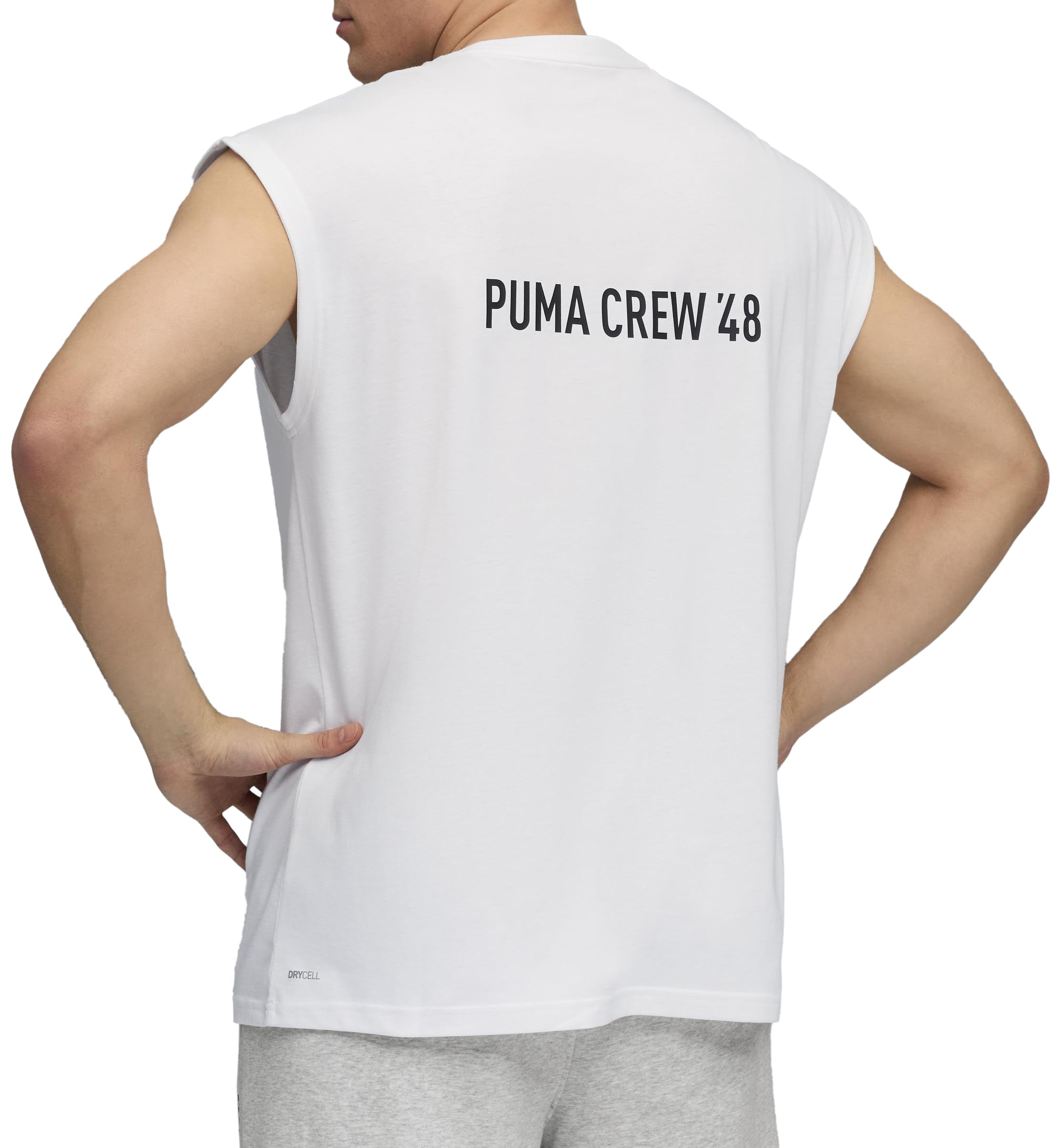 PUMA M Graphic Cutoff Tank Magliette Unisex - Adulto (Pacco da 1)
