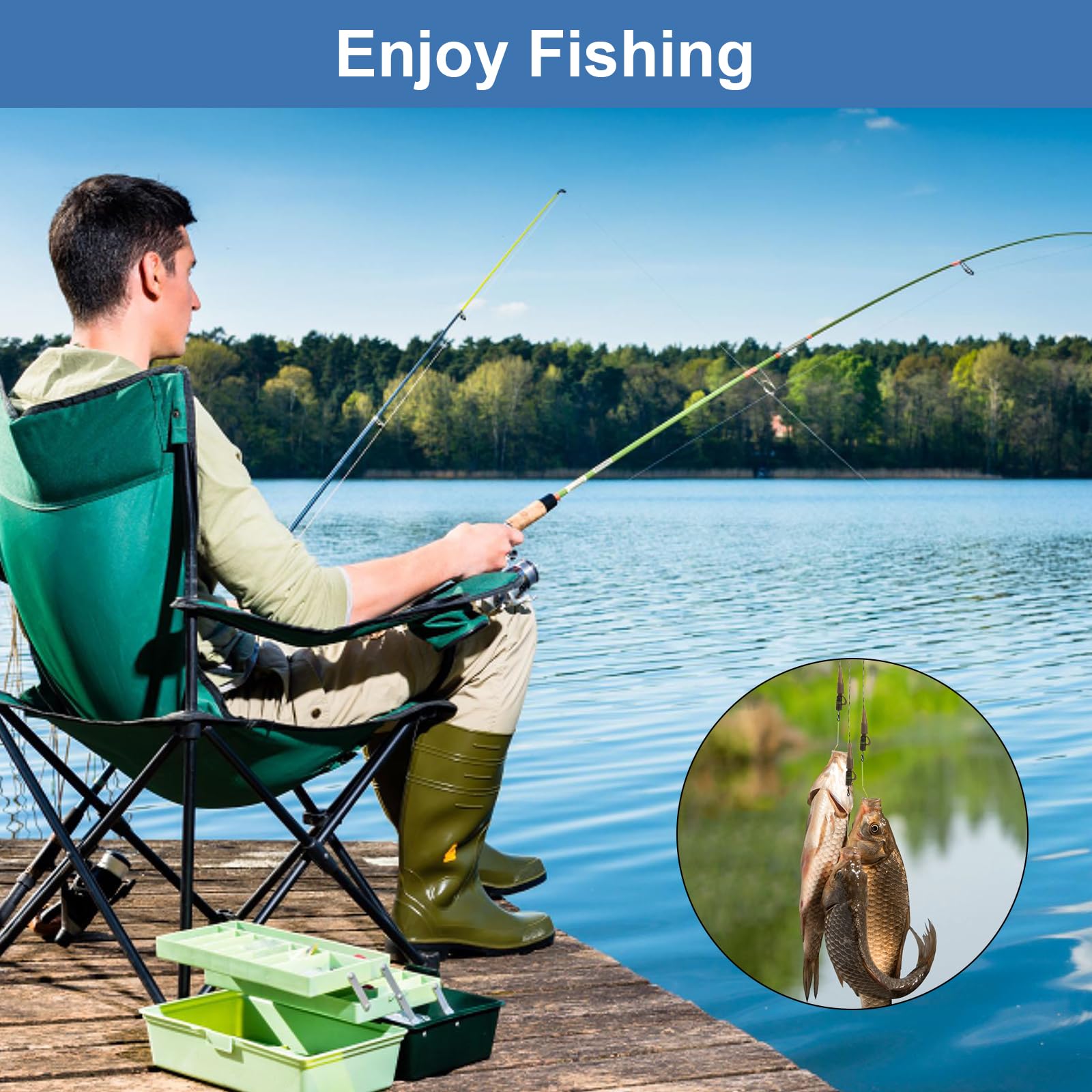6 accesorios para carpa, accesorios de pesca de carpa, aparejos de pelo para helicópteros, aparejos de seguridad con clip para pesca de carpa, clip para principiantes de carpas