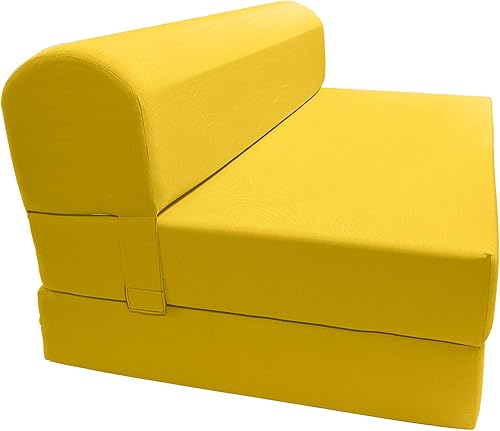 Miniatura 320 de Sofá cama plegable color gris de espuma, 6 pulgadas. Grosor x 32 pulgadas, ancho x 70 pulgadas. Cama de Invitados, cama plegable con espuma de alta