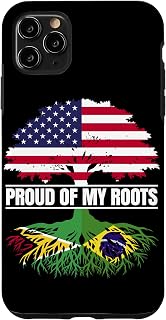 Guyana Brazil Mix Heritage Proud of Roots Guyanese Brazilian Case for iPhone 11 Pro Max