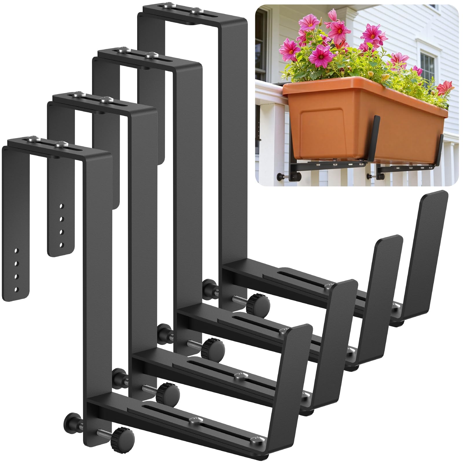 VOXOR Window Box Brackets