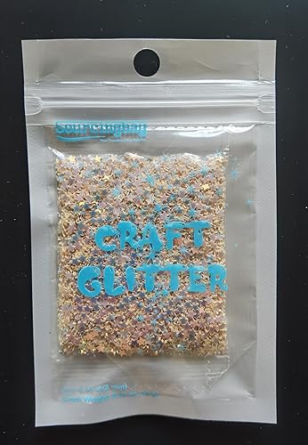 Miniatura 3 de Confeti con purpurina de estrella para arte de uñas, suministros de slime, manualidades de resina, decoración del hogar, tarjetas de bricolaje -