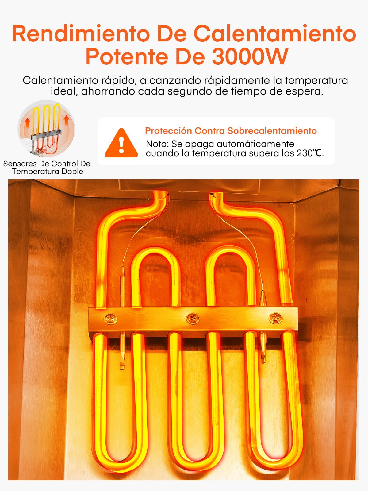 FOHERE 11L Elektrische Fritteuse mit Ölablass, 3000W Profi-Fritteuse mit Korb und Deckel, 60-Minuten-Timer, Temperaturregelung 60-200°C, ideal für Restaurant und private Küche