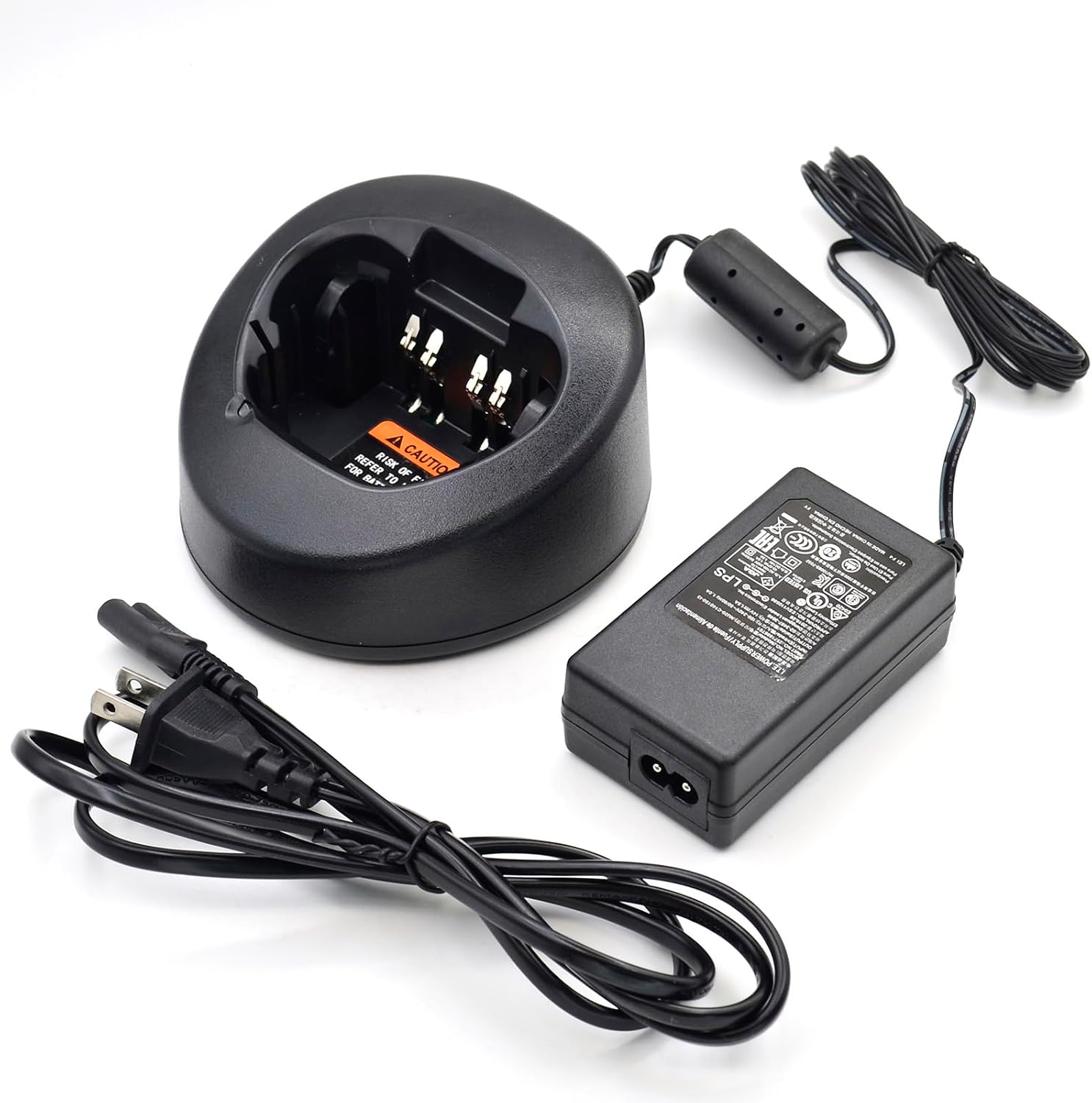NTN8831 Rapid Charger for Motorola Radio XTS5000 XTS3000 XTS2500 XTS2250 XTS1500 MTS2000 HT1000 NTN9858 NTN8923 NNTN7335 NTN8294 NTN7143 NTN7144 WPLN4114 NTN8831A Walkie Talkie Battery Charging