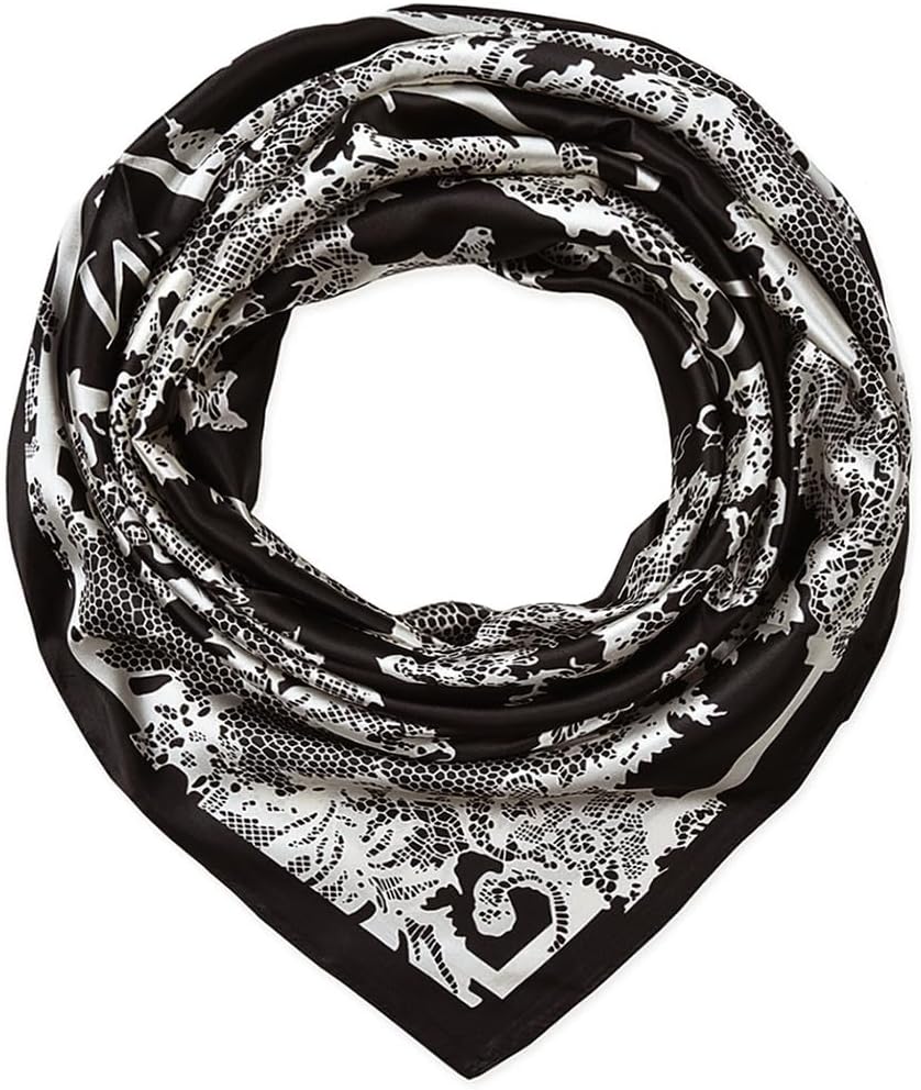Corciova35" Designer Silk Like Square Women's Hair Scarves 35 x 35 Gift