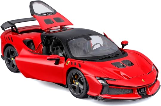 Bburago - Ferrari SF90 XX Stradale, Araba Diecast 1:24, Detay Supercar Replica Kapı ve Kutulu, Ferrari Lisansı, Yaş 3+ Yaş