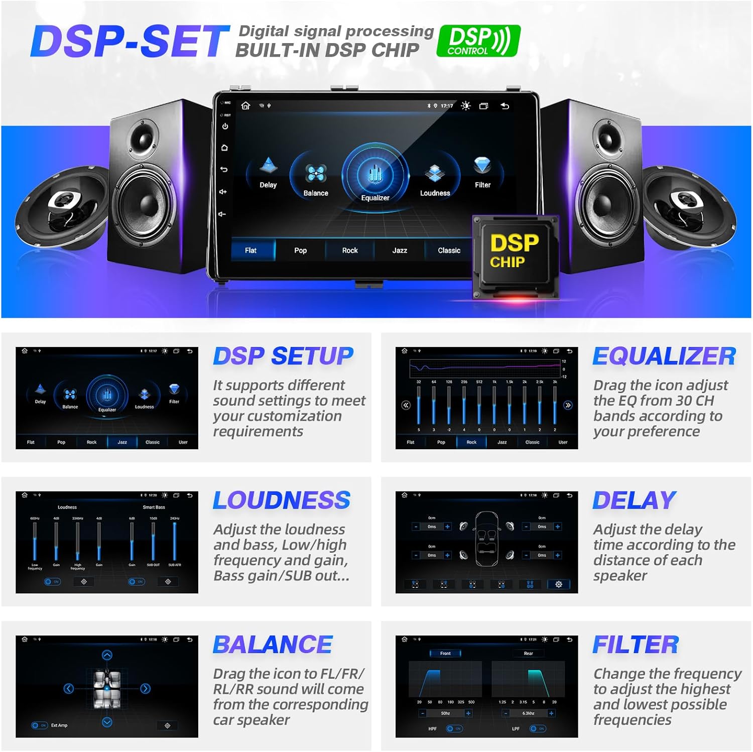 Android Radio Upgrade for Toyota Corolla 2017 2018 2019 TouchScreen Compatible with Wireless Carplay Android Auto,Car Stereo Bluetooth Navigation GPS WIFI FM/AM Backup Camera 8 croe Head Unit