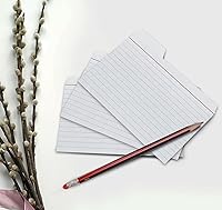 Vista 2 de 4x6 Tabbed Index Card, White, 48 PK