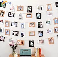 Vista 5 de 50 pinzas de madera grandes, resistentes y resistentes para colgar, al aire libre, manualidades