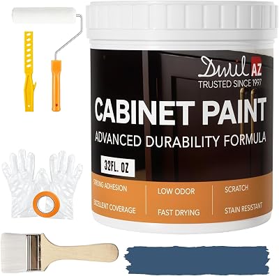 DWIL Cabinet Paint, Water Based Kitchen Cabinet Paint, Furniture Paint, Wood Paint, Low Odor, Fast…