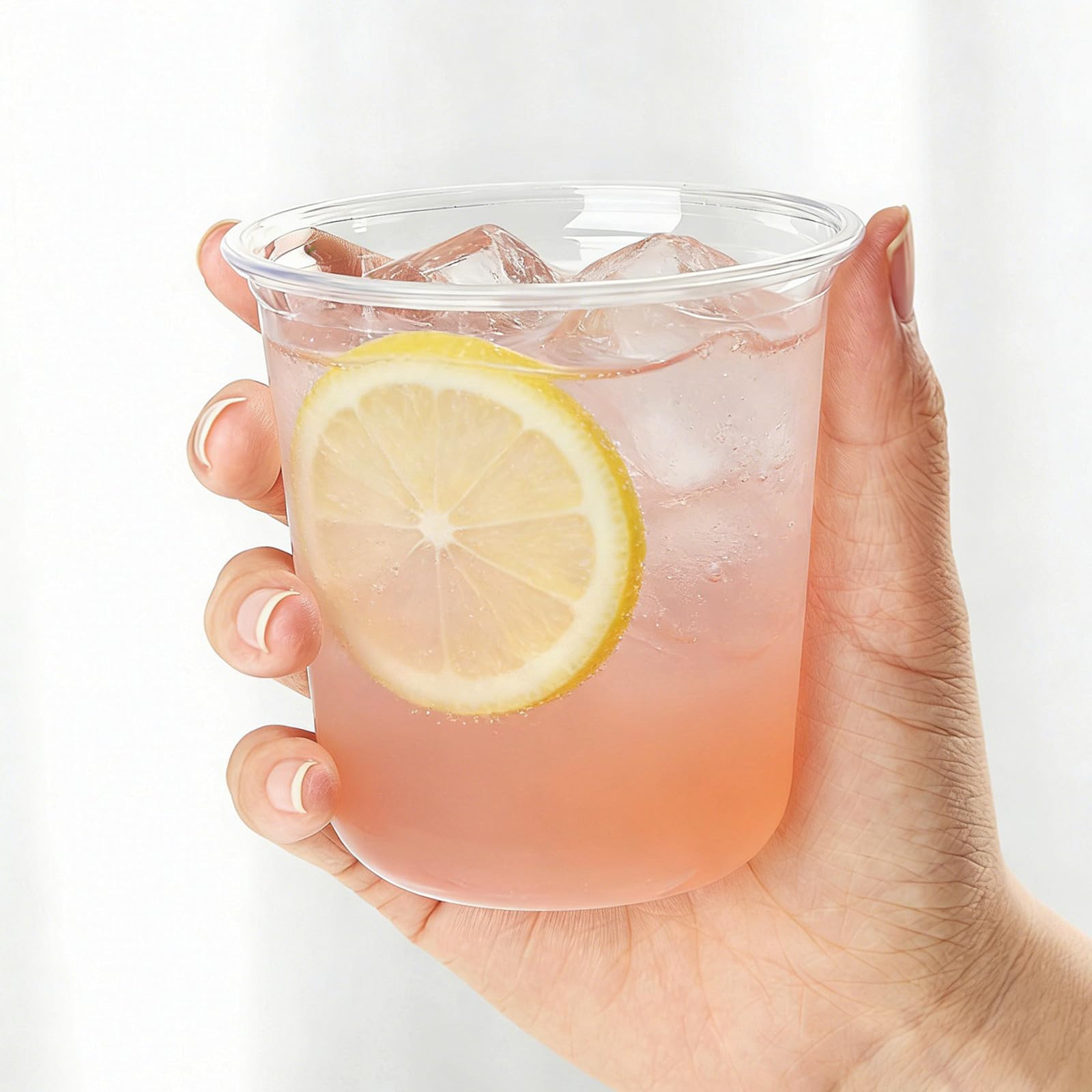 50 Pack 12 oz Clear Plastic Cups Disposable Cocktail Cups — Amazon image 4