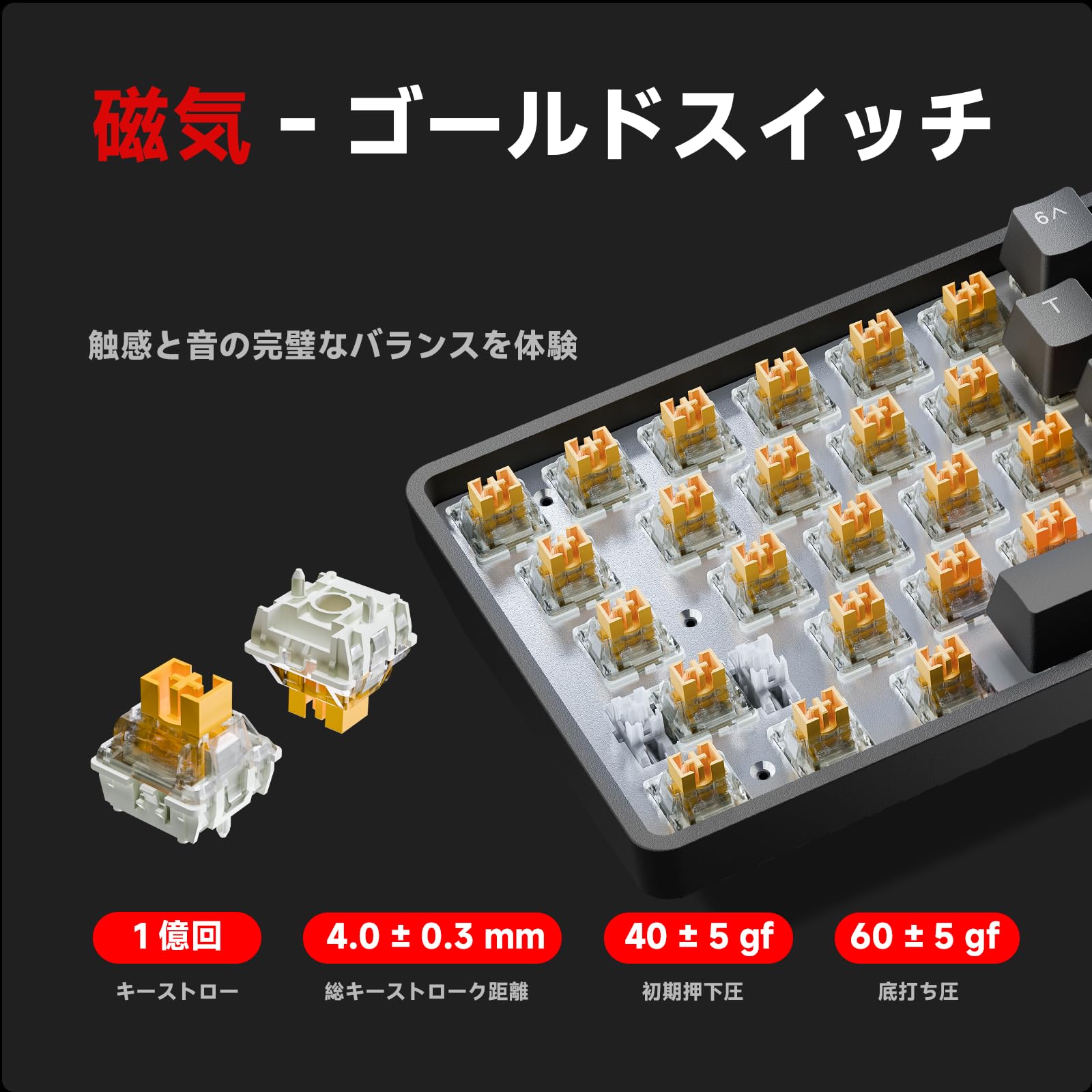 Amazon | DIERYA DK68C ラピッドトリガー メカニカルゲーミング