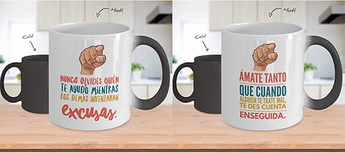 Miniatura 2 de Regalo para amigos | Taza de Cafe para navidad | Perfecto regalo para graduados, profesionales y estudiantes de enfermeria | Vaso con afirmaciones