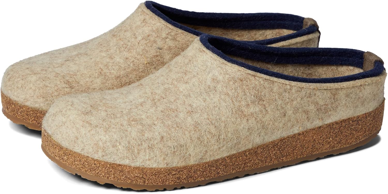 Haflinger Unisex Grizzly Kris Wool Clogs