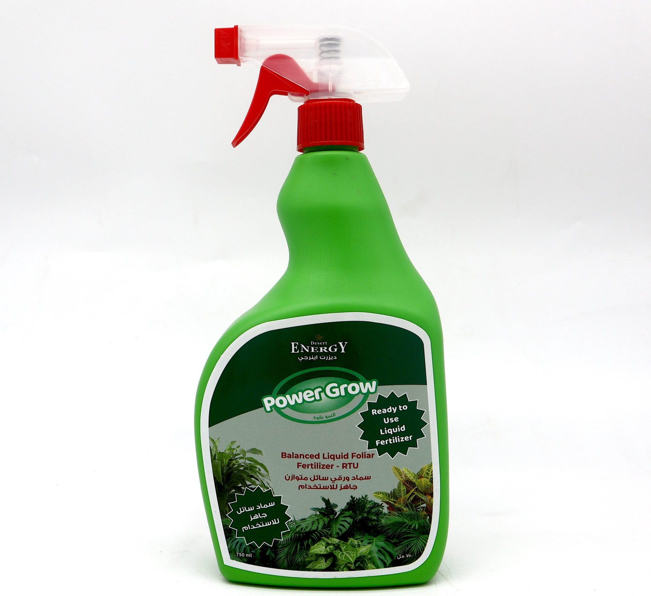 Desert Energy Power Grow Balanced Liquid Fertilizer 750ml For all Indoor and Outdoor Plants