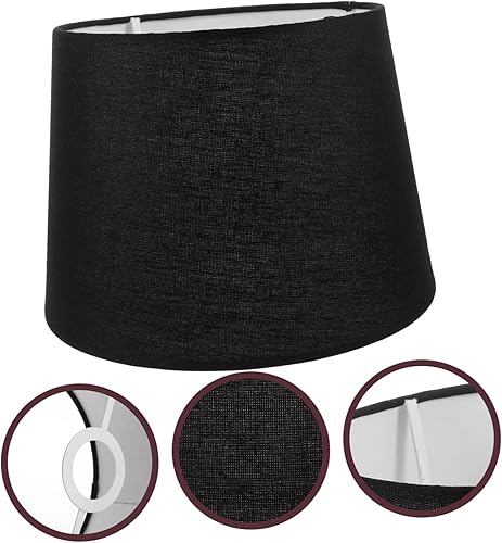 Miniatura 6 de Cubierta de lámpara de escritorio ligera Pantalla de estilo rústico Fácil instalar E27/e14 pantallas de repuesto