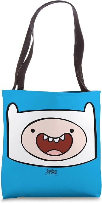 Adventure Time Finn Head Tote Bag