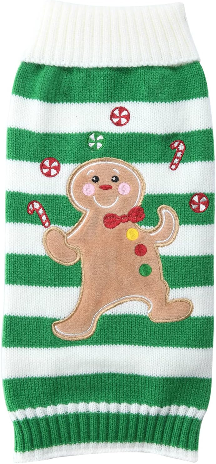 PETCARE Christmas Pet Dog Sweater Holiday Classic ugly Apparel Jumper For Small Medium Dogs,Cartoon Winter Warm Puppy Cat Dog Clothes Knitwear - Image 4