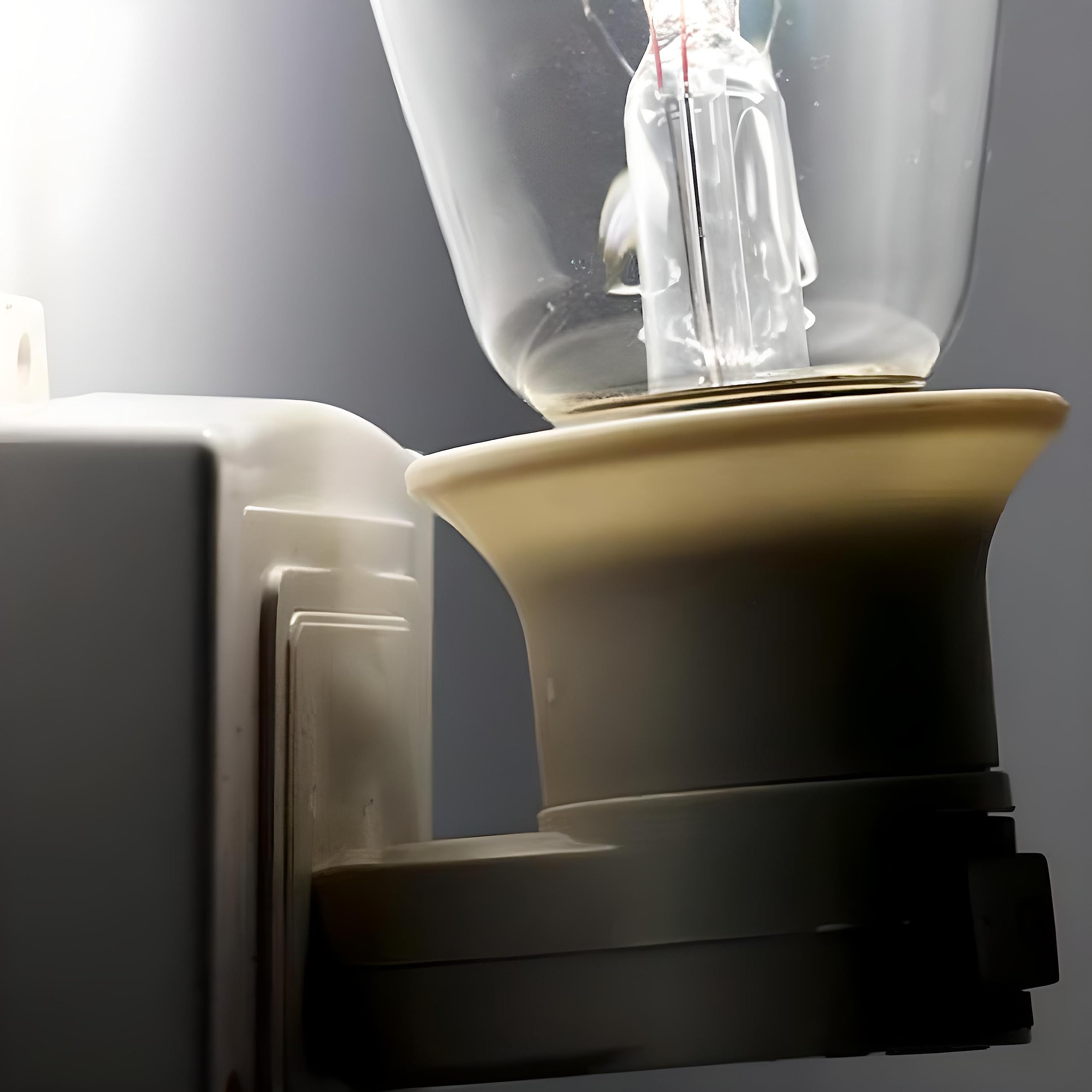 Retoo Oprawka do lampy E27 bez kabla, gwint z żarówką, lampa ścienna, adapter do lampy kuchennej, konwerter, lampa do czytania, lampa ścienna, gwint z żarówką, żarówki dyskotekowe