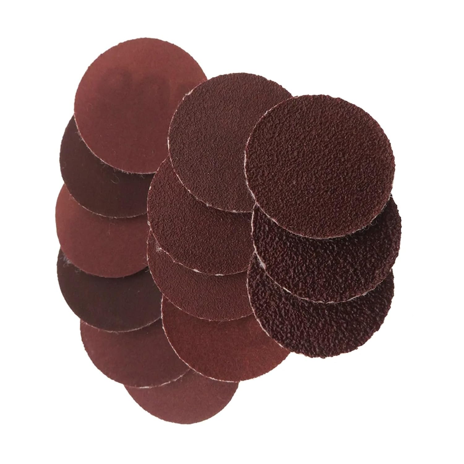 100pcs/set 1 Inch Sanding Discs 25mm Hook and Loop Sandpaper 40-2000Grit Sander Paper(600)
