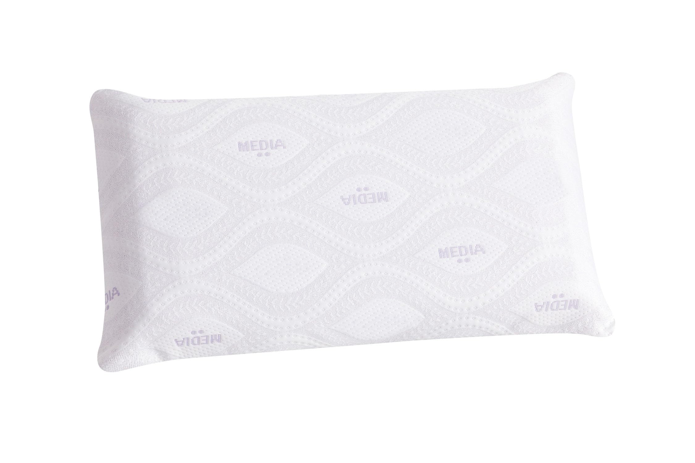 Moonia | Almohada Técnica Esferas | Firmeza Media | Viscoelástica | Anatómica | Salud Cervical | Almohada viscoelástica | Efecto Masaje | 75 cm