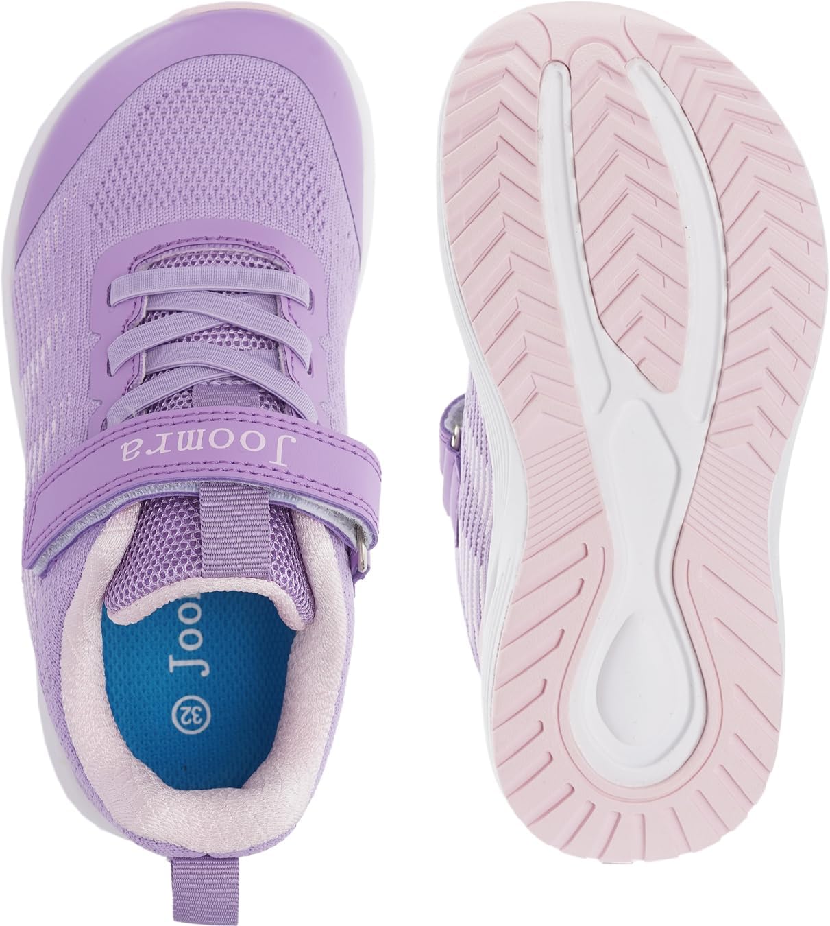 Joomra Little/Big Kids Wide Toe Box Tennis Shoes | Running Sneakers for Boys Girls+Rubber Outsole - Image 6