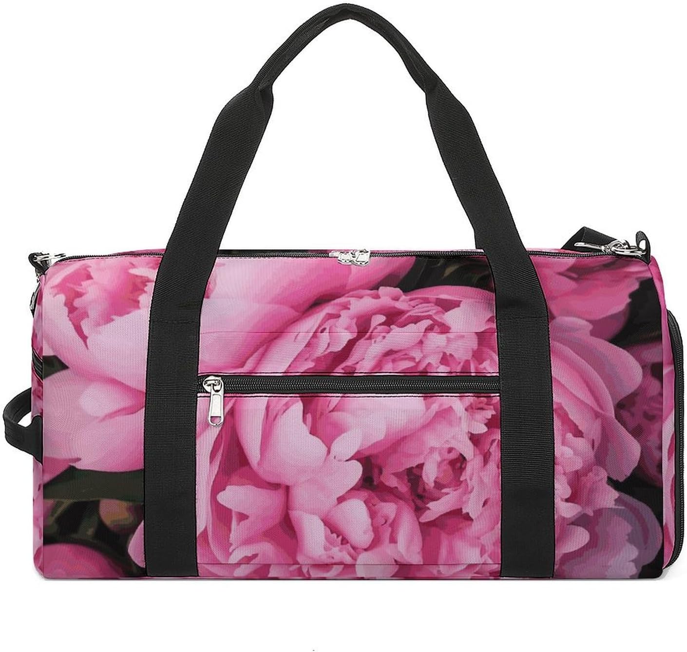 Gym Bag for Men Travel Duffle Bag Peony Tote Bag Weekender Duffel Bag Weekender Bag for Sports