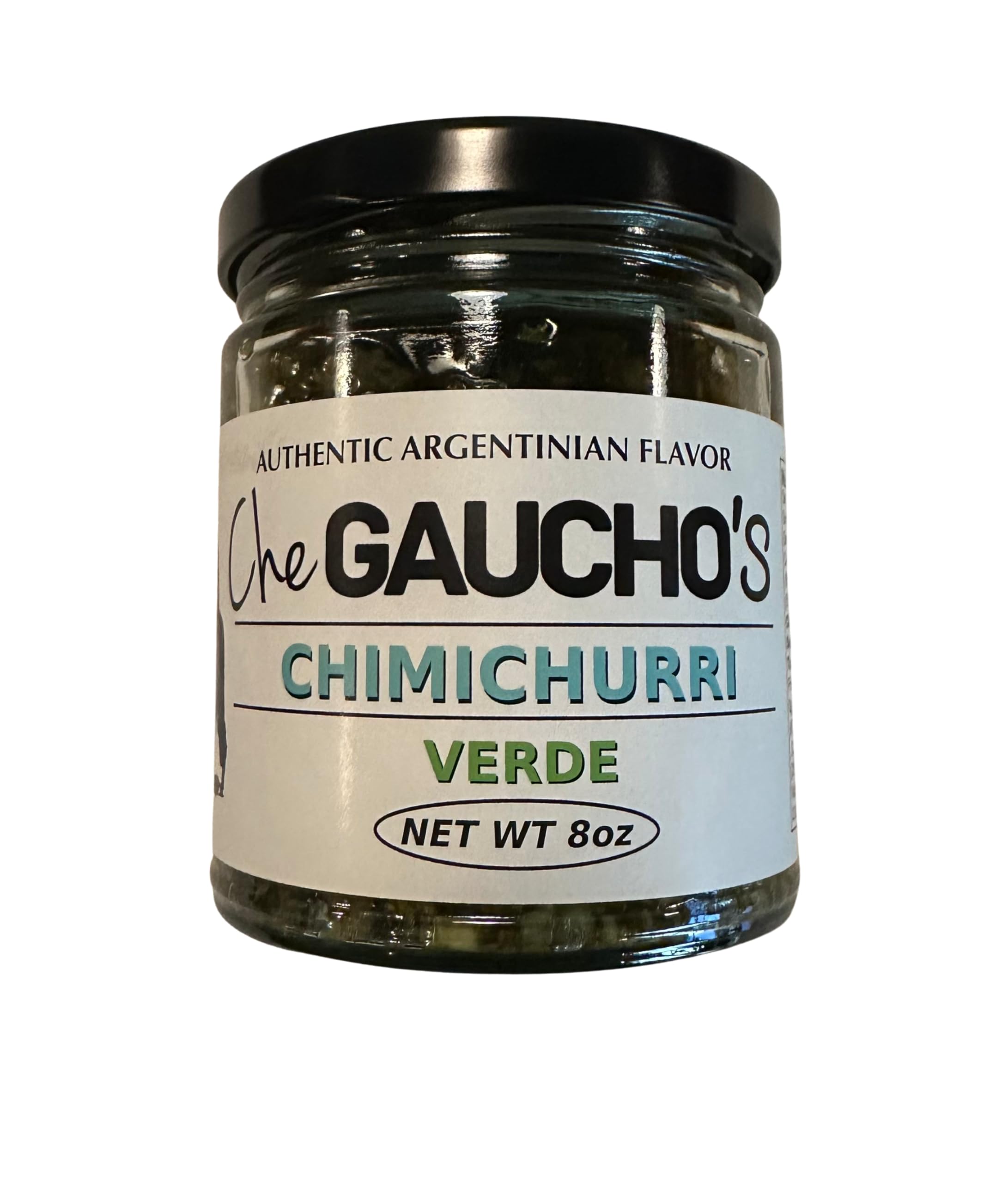 Argentine Chimichurri Grilling Sauce - Gaucho Style - Verde - 8 oz.