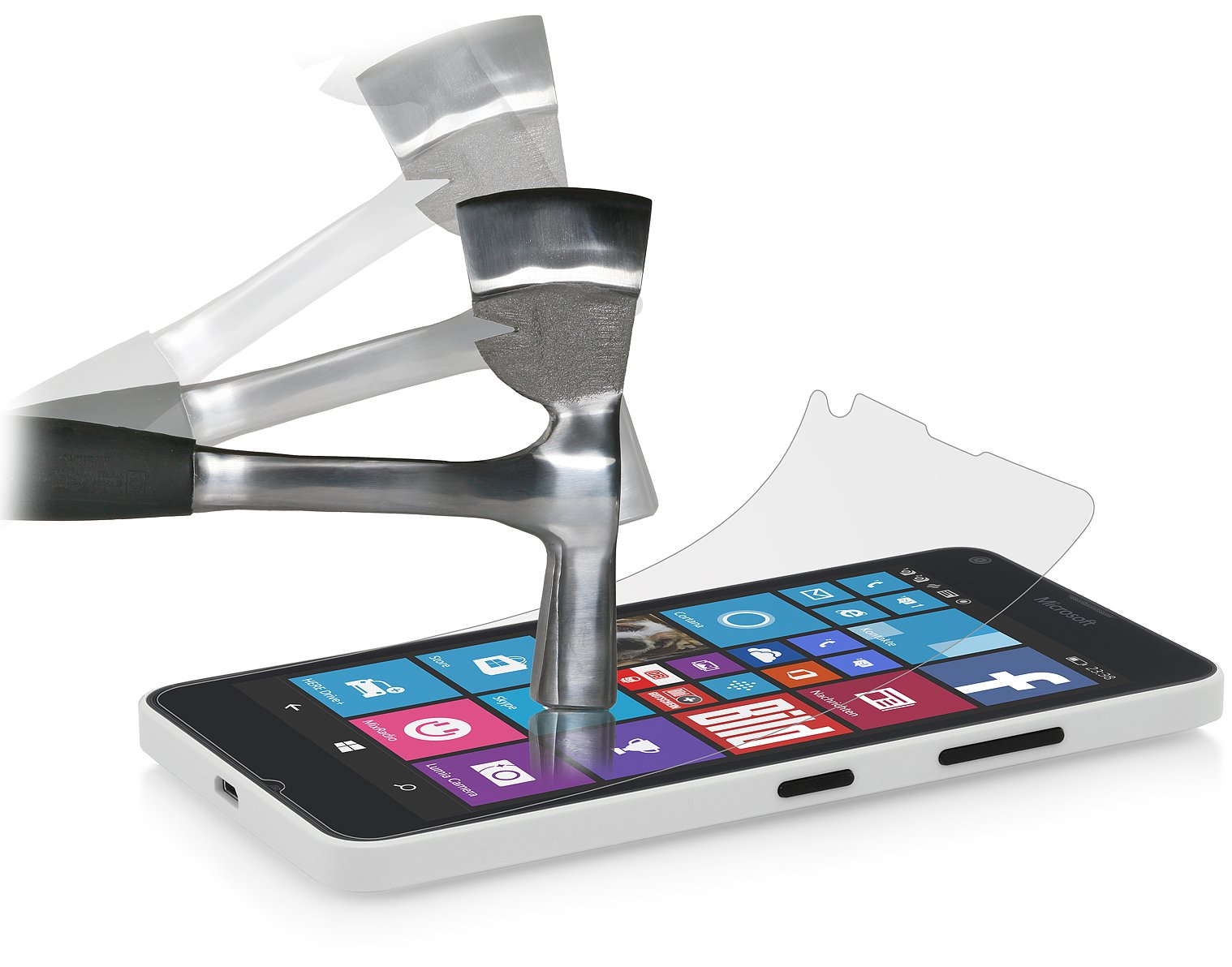 savvies 6 Pezzi Pellicola Protettiva per Microsoft Lumia 640