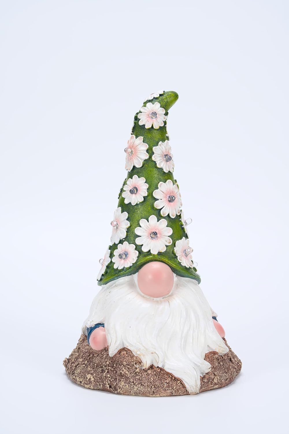 Garden Gnome Solar Light Outdoor Statue, Decorative Lawn Ornament for Patio, Balcony, Yard, Housewarming Gift - Image 2