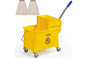 MATTHEW CLEANING Mop With Wringer Bucket