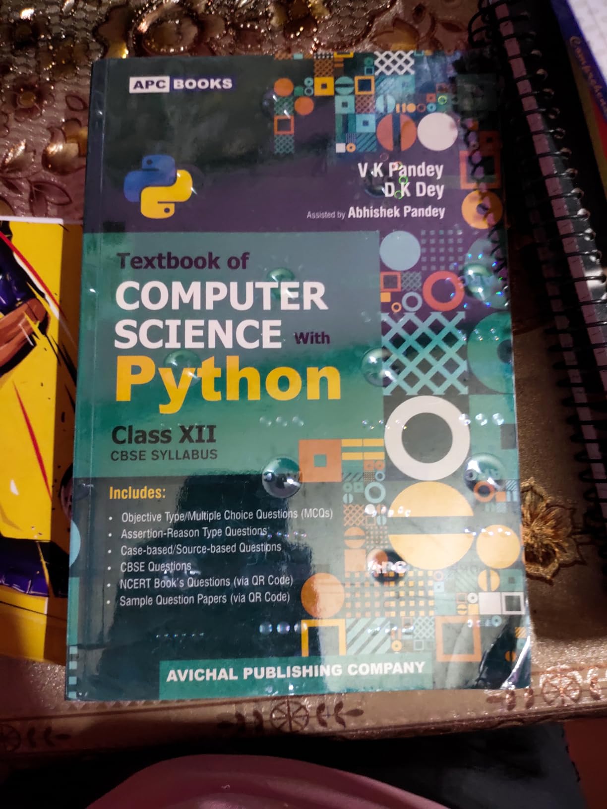 Textbook of Computer Science with Python Class- XII (2024-25) : vijay ...