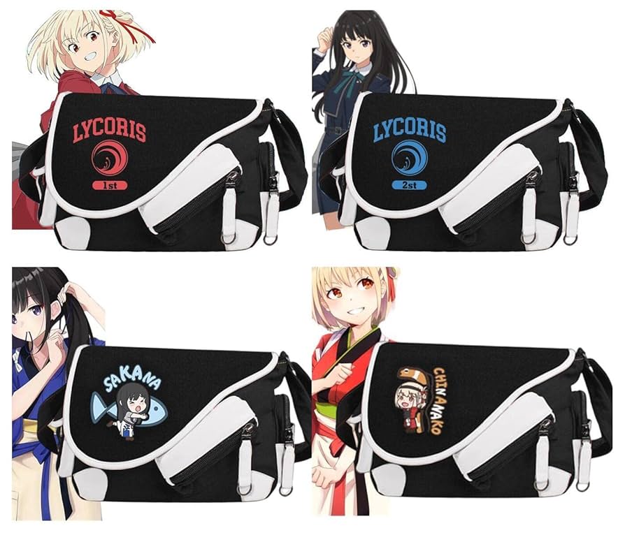 Amazon.co.jp: SUQ リコリス リコイル ショルダーバッグ 錦木