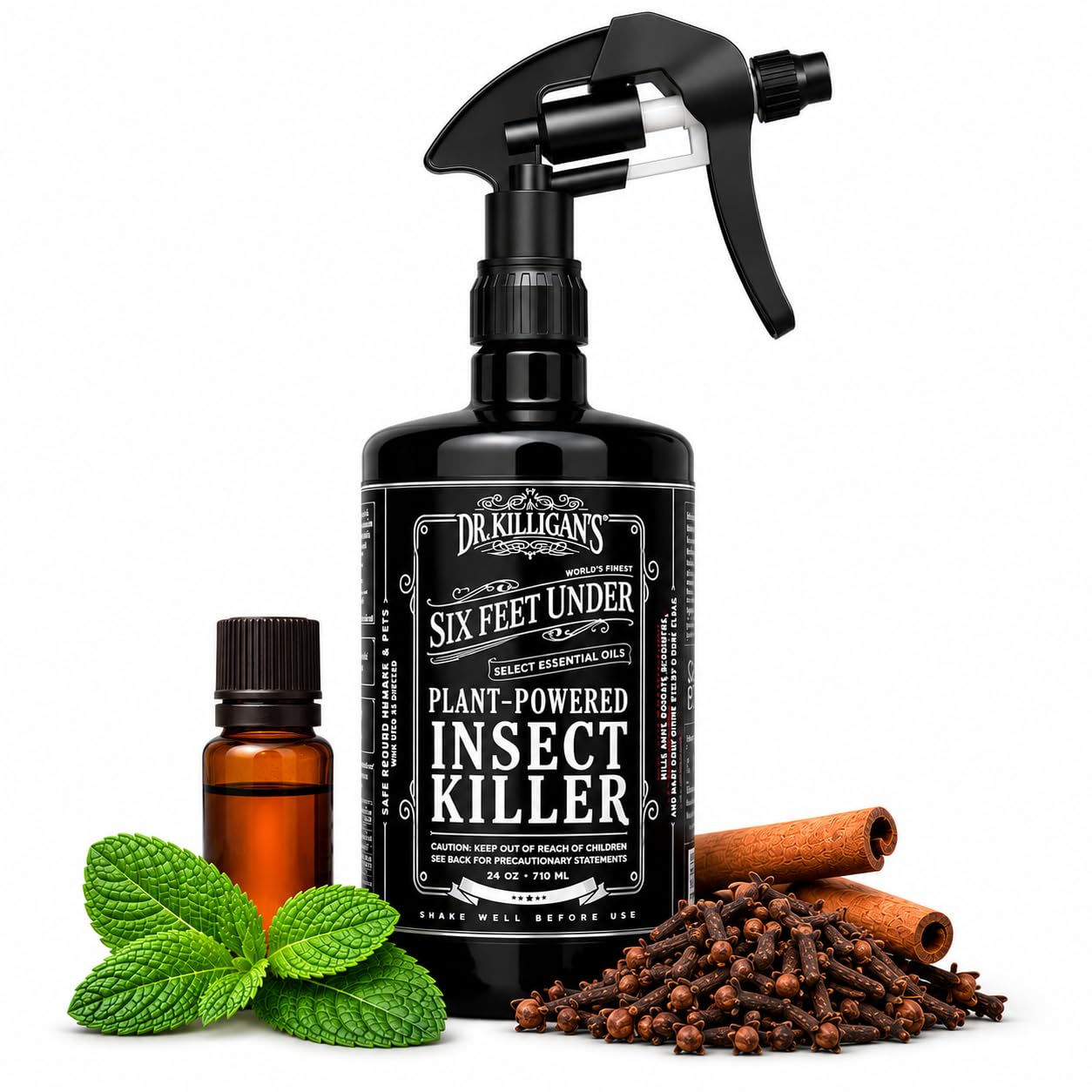 Amazon.com: Dr. Killigan's Plant Powered Bug Spray for Home (24 oz