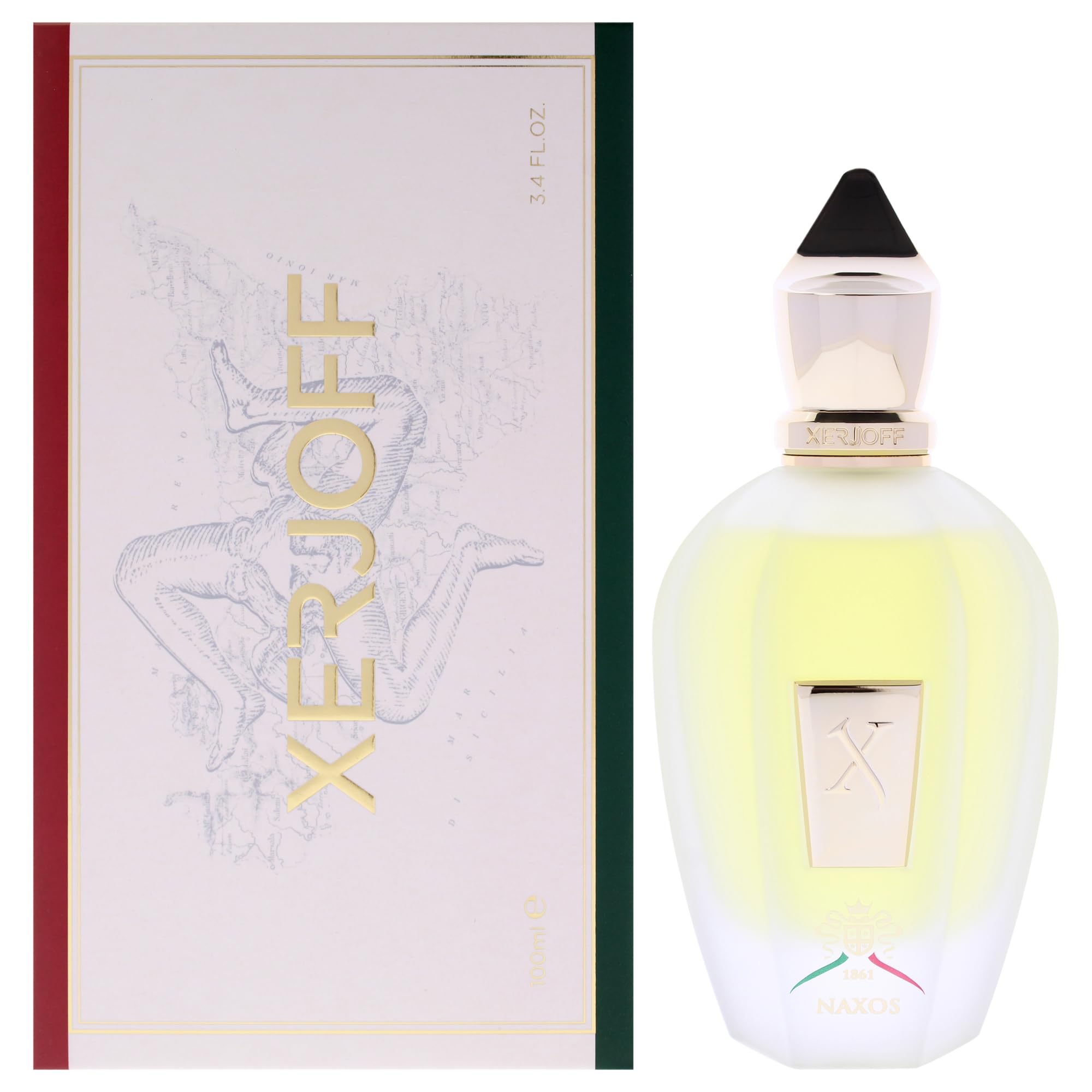 Xerjoff XJ 1861 Naxos for Unisex Eau de Perfam Spray, 3.4 Ounce